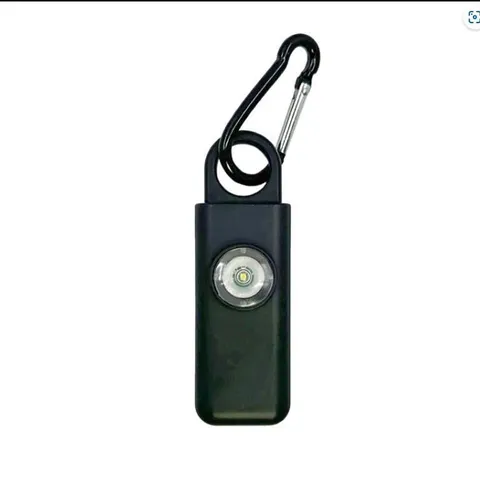 Personal PULL PIN ALARM With Strobe Light - SOS - Attaches to Keys; Loud, Bright