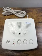 Westinghouse WHI-2C  Intercom 2 Channel WI-2C White Tested Working ( Open Box )