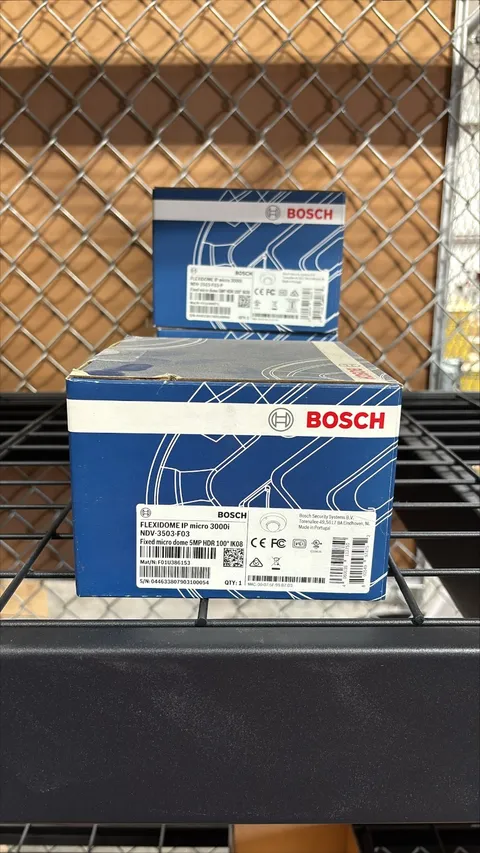 Bosch NDV-3503-F03-P Flexidome IP Micro 3000i 5MP HDR Indoor Dome Camera