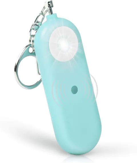 Personal Safety Alarm for Women - 130Db Self Defense Keychains Siren Whistle, Re