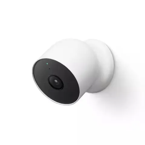 Google Nest Cam Indoor/Outdoor Camera - Snow, Pack of 1 (MISSING MOUNT BRACKET)