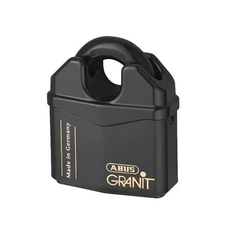ABUS Mechanical 37RK/80mm GRANIT™ Plus Padlock Close Shackle Carded ABU3780CSC