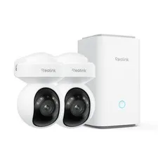 REOLINK Outdoor Security Camera System, 5MP PTZ WiFi Cameras, Plugin Power