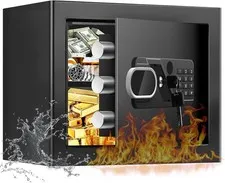 Cub Small Safes for Home, Anti-Theft Steel Security Fire Safe Home with Combinat