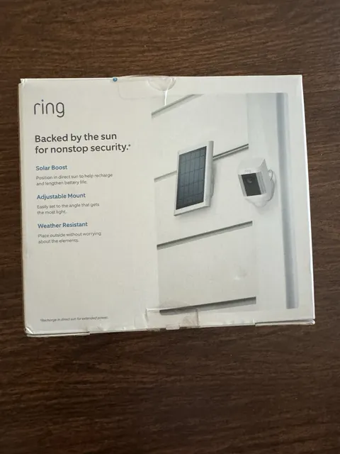 Ring Solar Panel Compatible with Spotlight Cam - 1st Gen/non USB C