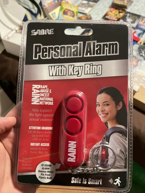 Sabre Red Portable Safety & Security Personal Alarm Key Chain *PARAINN01*