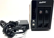 VS-2008 PRO Viostor QNAP 2 Bay NVR Network Video Recorder w/power cord