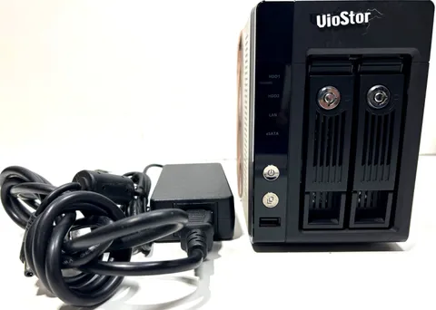 VS-2008 PRO Viostor QNAP 2 Bay NVR Network Video Recorder w/power cord