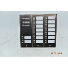 AV 1183/016 BITRON Intercom Push Button M-INOX AV1183 Series for 16 Users