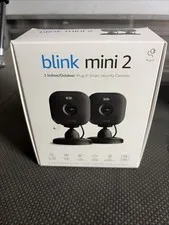 Blink Mini 2 1080p Wi-Fi Indoor/Outdoor Plug-In Camera, Motion/2-Way - 2pk