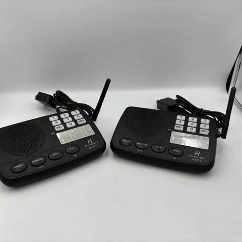 Home Intercom System 1/2 Mile Range Hosmart Wireless HY-777 Used Set Of 2