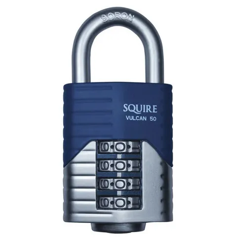 Squire VC40BX Vulcan Open Boron Combination Lock 40mm Boxed