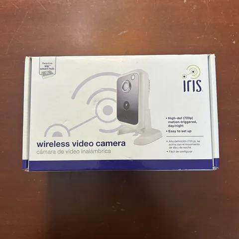 Lowe's Iris RC8221 Wireless Night HD Indoor Night Vision Security Camera Sealed