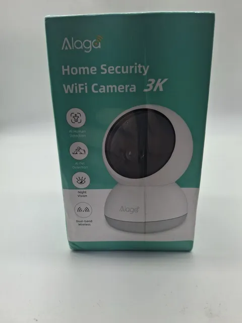 Alaga 3K Indoor Wi-Fi IP Camera AI Human/Pet Detection Night Vision 2-Way