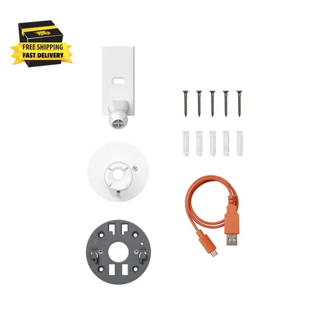 Spare Parts Kit for Spotlight Cam Pro Battery & Spotlight Cam plus Battery, Whit