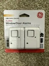 Brand New Sealed GE - 2 Indoor Window Door Alarm Sensor Model 