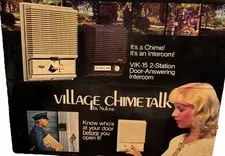 Vtg (NIB) Village Chime Talk By NuTone VIK 15 2 Station Intercom 
