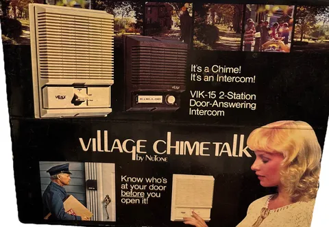 Vtg (NIB) Village Chime Talk By NuTone VIK 15 2 Station Intercom 