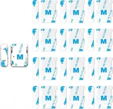 SimpliSafe Adhesive Replacement - 24 PCS Pre-Cut Strips for Entry Sensors & M...