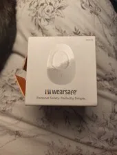 Wearsafe Tag Security Alert Alarm Button White Water Resistant New