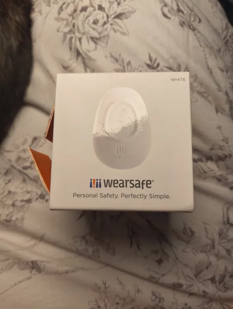 Wearsafe Tag Security Alert Alarm Button White Water Resistant New