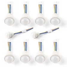 10PCS PIR Motion Sensor Light Switch AC85-265V Led Light Pir Infrared Human B...