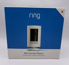RING Stick Up Cam Plug-In, 1080p HD, Indoor / Outdoor - New & Sealed