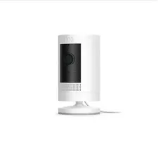 Ring Stick Up Cam Plug-In - Indoor/Outdoor Smart Security Wifi Video Black