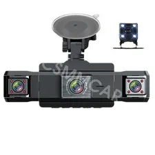 170° FHD 1080P 4 Lens WIFI DVR Car Dash Cam Driving Recorder Mobile Detection