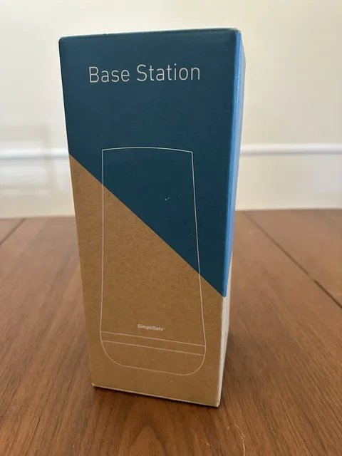 SimpliSafe SSBS3 Home Security Base Station & Power Cord 2021 Gen 3 White - NEW