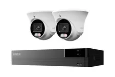 Lorex Connect U Series 4K 8-Channel Wired NVR System with U3 2K+ PoE Turret Came