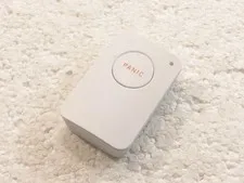 SimpliSafe SSPB3 Home Security System Panic Sensor Button White w/ Battery Cover