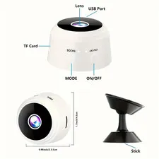 Wireless Security Camera 1080P HD - Indoor/Outdoor with Night Vision, Motion Ale