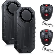 Vibration Sensor Alarm for Bike Motorcycle Car - 2 Pack