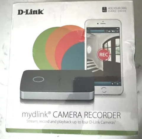 New Sealed D-Link Camera Video Recorder Stream mydlink-Enabled (DNR-202L)