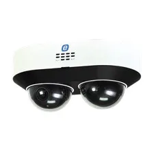 EPCOM XDD41-GEN3 4MP Dual Dome IP Camera PoE 30m IR IP66 IK10