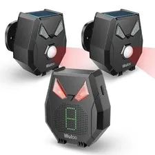 Solar Wireless Driveway Alarm Alert Outside 2000ft Range, Outdoor Motion Sens...