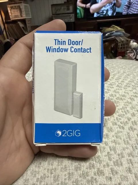 2GIG Wireless Thin Door/Window Contact Transmitter Sensor  (2GIG-DW10-345)