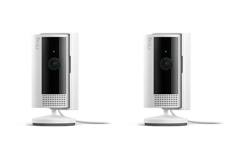 TWO PACK Ring Indoor Cam 2nd Gen B0B6GLQJMV Wi-Fi 1080p FHD Indoor Camera White