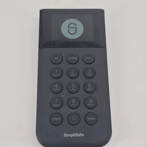SimpliSafe KP3 Home Security System Keypad Remote Black Model SSKP3