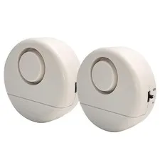 Hitbeat Door and Window Alarm with 120dB Loud Siren & Vibration Sensor, Easy ...