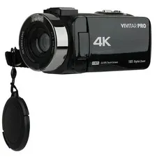 DVR4K-BLK 4K HD Digital Video Camera with WiFi, Built in Night Vision