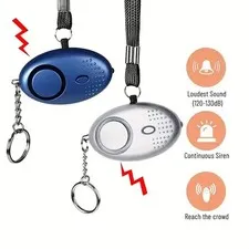 1PC 130DB Personal Security Alarm Emergency 130DB Security Alarm Keychain Person