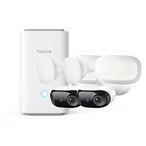Reolink Elite Floodlight WiFi 8MP 180° Wired Security Camera Home Hub Pro