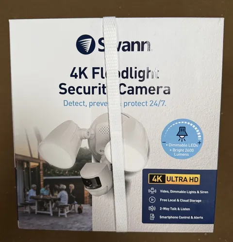 Brand New Swann 4K Floodlight Security Camera