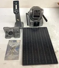 Dragon Touch 4G LTE Outdoor Solar-Powered Cellular Security Camera, Gray