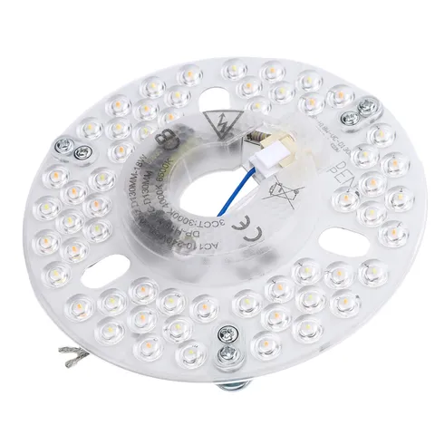 Ceiling Fan Light LED Panel Energy Saving Round For Home 18W Easy To Use