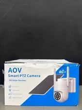 4G LTE Cellular Solar Security Cameras Wireless Outdoor, AOV 24/7 Recording, No