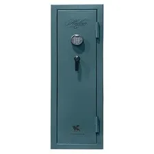 ✔ HOLLON DOM-11E SAFE 45 MIN FIREPROOF GUN SAFE (TEAL) DIAL LOCK USA MADE ✔