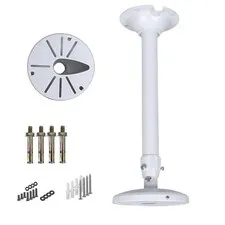 Max 60cm Extendable Pole Ceiling Mount Bracket Fits Security Bullet Cameras